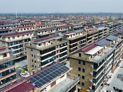 五彩堂科技助力海宁万户光伏，，，，让绿色能源照亮墟落共富梦