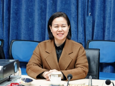 海宁市市长许红莲一行莅临五彩堂科技走访调研