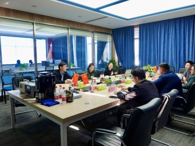 澳大利亚黑德兰港市长莅临五彩堂科技考察交流